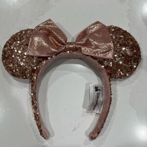 Disney Rose Gold Minnie Mouse Ears